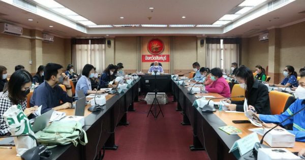 การประชุมคณะทำงานส่งเสริมการมีส่วนร่วมเพื่อพัฒนาภาครัฐระบบเปิด ในระดับพื้นที่ จังหวัดสิงห์บุรี ครั้งที่ 1/2565