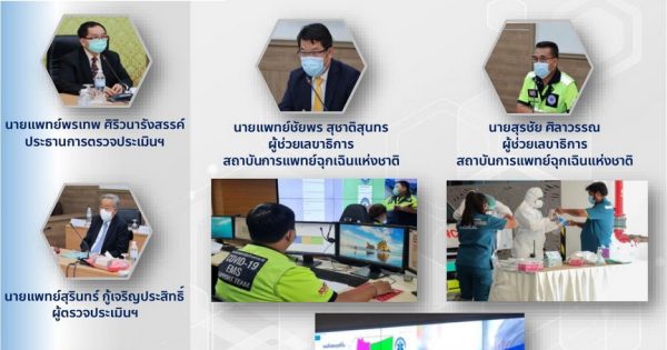 สำนักงาน ก.พ.ร. ตรวจประเมินรางวัลเลิศรัฐ  ณ พื้นที่ปฏิบัติงาน ประจำปี 2565