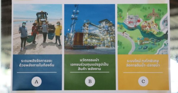 การลงพื้นที่เพื่อรับฟังความคิดเห็นของประชาชนในการบริหารจัดการมรสุมขยะในพื้นที่