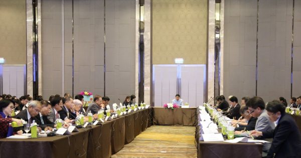 สำนักงาน ก.พ.ร. จัดการประชุม เรื่อง การชี้แจงแนวทางการตรวจสอบและประเมินผลภาคราชการ ประจำปีงบประมาณ พ.ศ. 2563