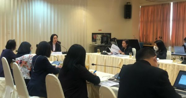 การประชุมคณะทำงานขับเคลื่อนและขยายผลการให้บริการหรือการทำงานบนระบบออนไลน์ (e-Service) ในส่วนราชการ