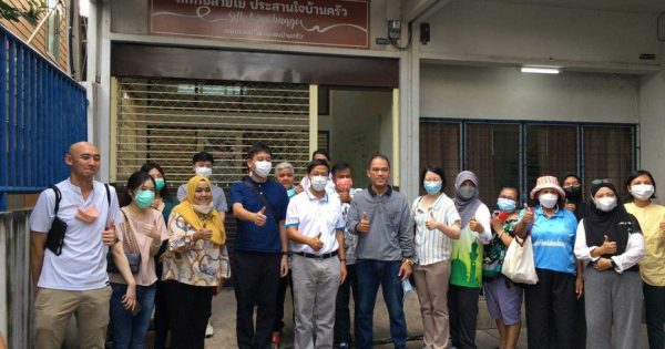 การลงพื้นที่นำร่องใช้แพลตฟอร์ม “บอกเรา ถึงรัฐ” ในเขตราชเทวี กรุงเทพมหานคร